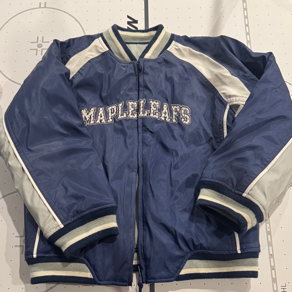 NHL official Toronto Maple Leafs Kids Jacket 6X